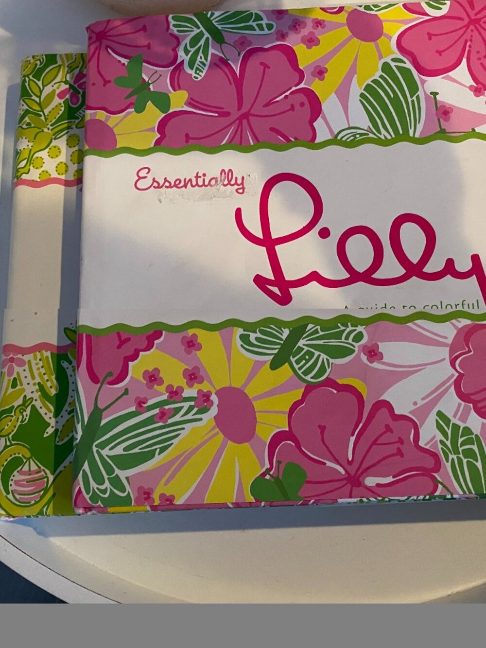 Essentially Lilly Pulitzer entertaining  Book set